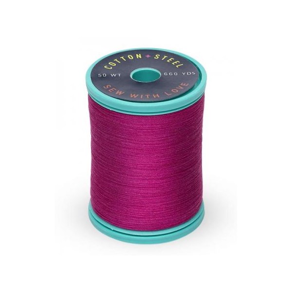 Cotton + Steel Thread 50wt | 600 Yards - Dark Rose