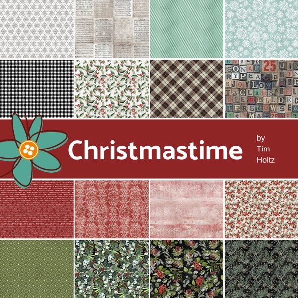 Christmastime Tim Holtz FreeSpirit Fabrics Stash Fabrics