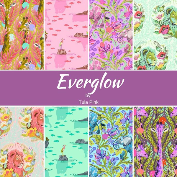 Everglow Tula Pink FreeSpirit Fabrics Stash Fabrics