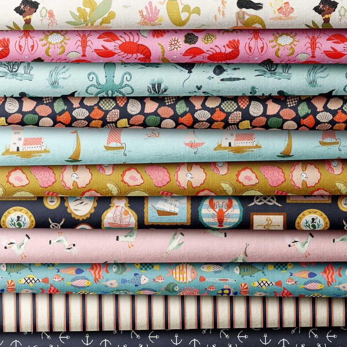 Seafarer | Faye Guanipa | Dear Stella Design | Stash Fabrics