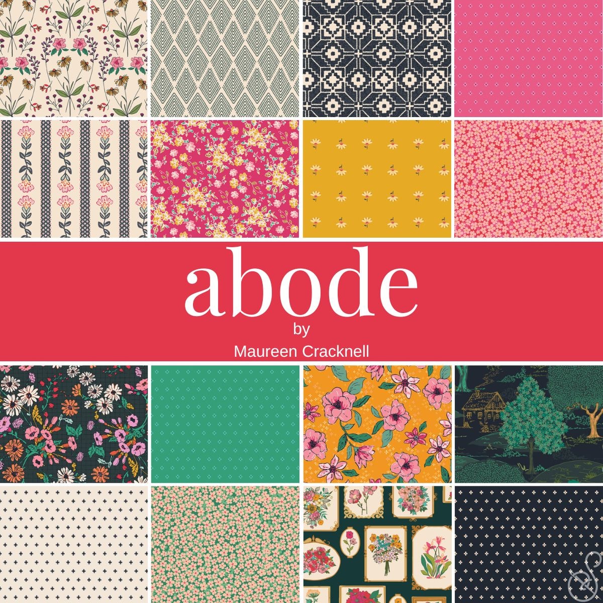 Abode Half Yard Bundle | Maureen Cracknell | 16 SKUs | SKU: ABHYB ...