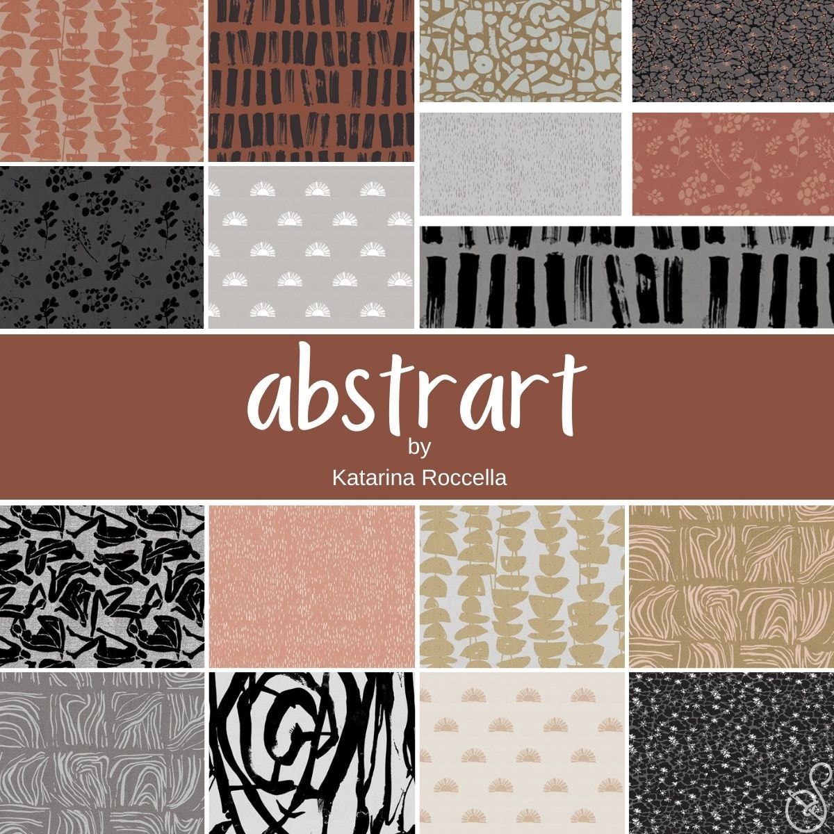 AbstrArt Fat Quarter Bundle | Katarina Roccella | 17 FQs