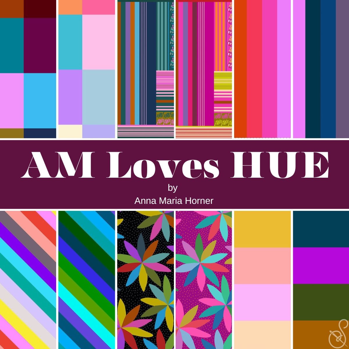 AM Loves Hue Half Yard Bundle | Anna Maria Horner | 12 SKUs