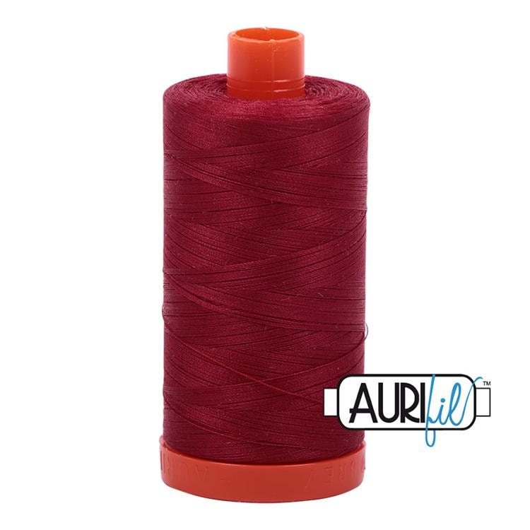 Aurifil 50wt Thread | 1422 Yards - Burgundy 1103