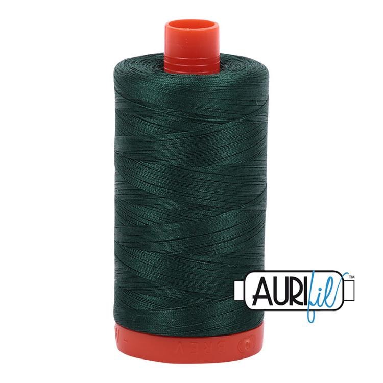 Aurifil 50wt Thread | 1422 Yards - Med Spruce 2885