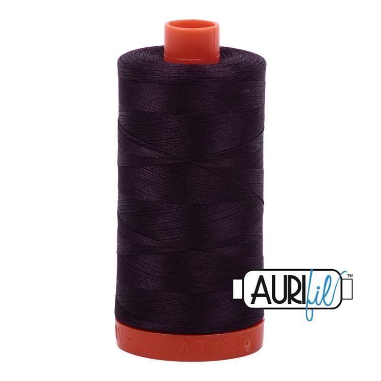 Aurifil 50wt Thread | 1422 Yards - Aubergine 2570