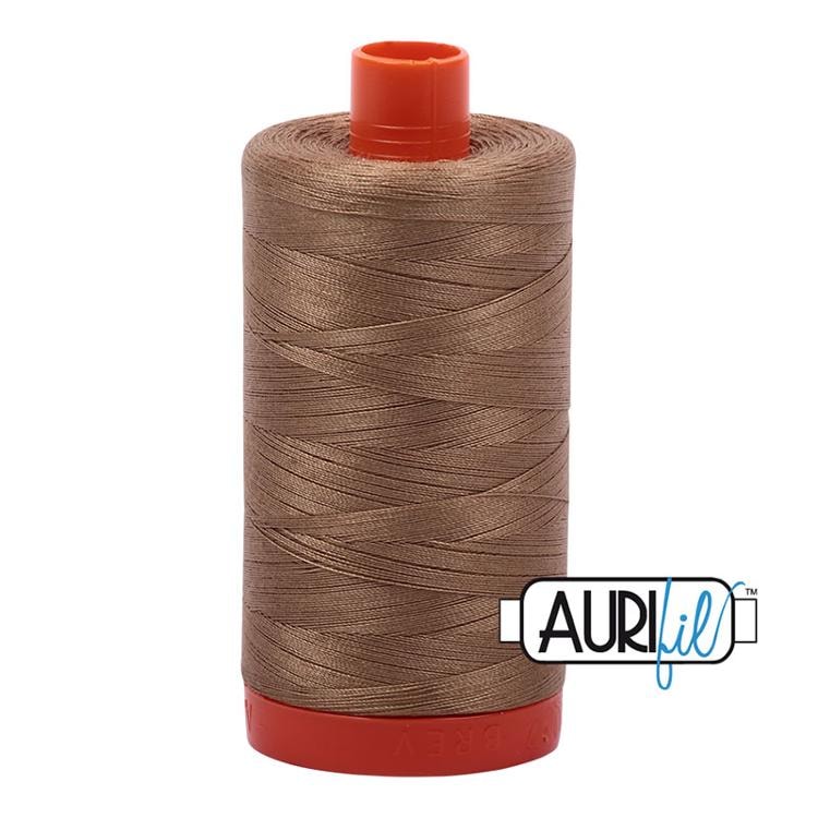 Aurifil 50wt Thread | 1422 Yards - Toast 6010