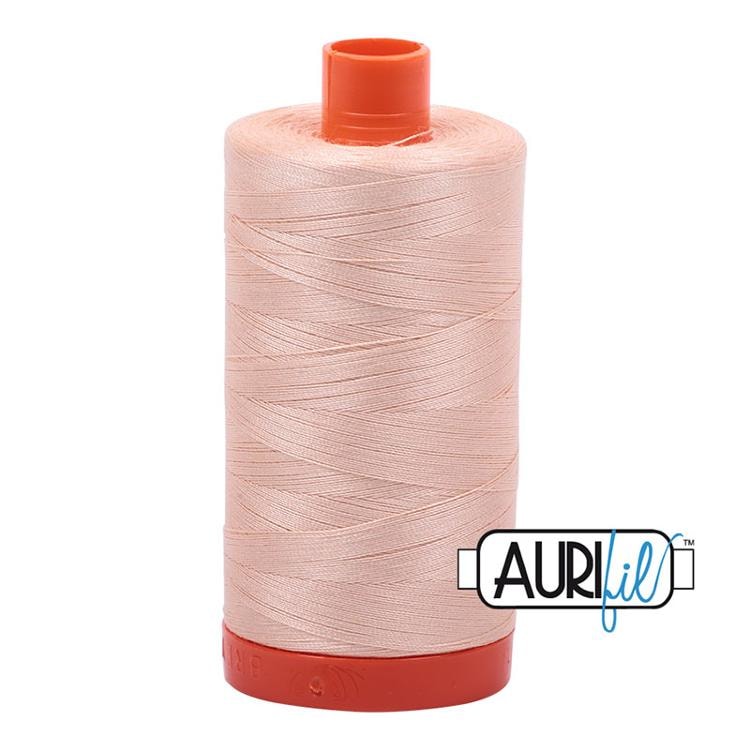 Aurifil 50wt Thread | 1422 Yards - Apricot 2205