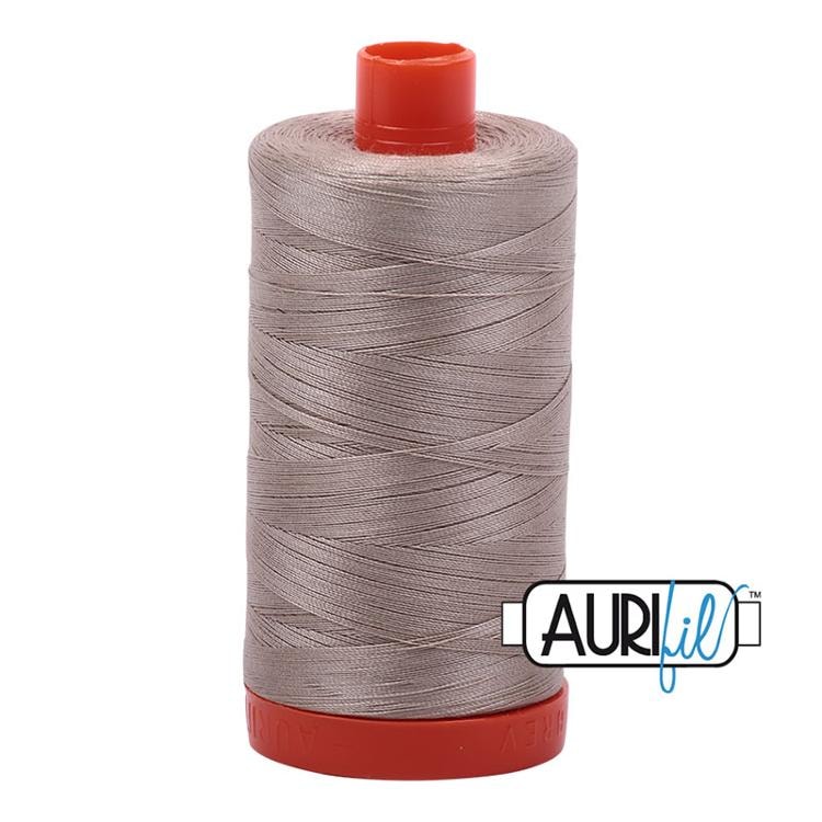 Aurifil 50wt Thread | 1422 Yards - Rope Beige 5011