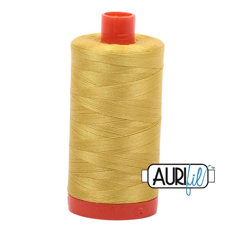 Aurifil 50wt Thread | 1422 Yards - Gold Yellow 5015