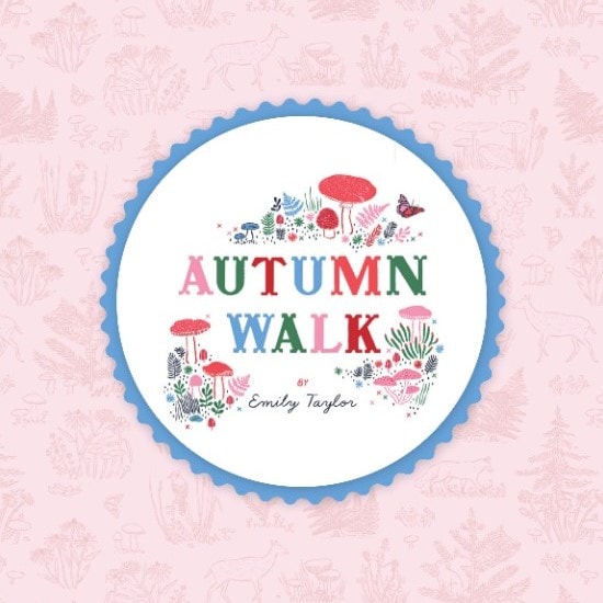 Autumn Walk Fat Quarter Bundle | Emily Taylor | 8 FQs