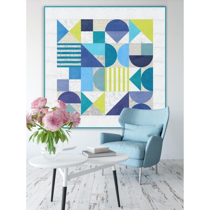 Bauhaus Quilt Pattern | Zen Chic