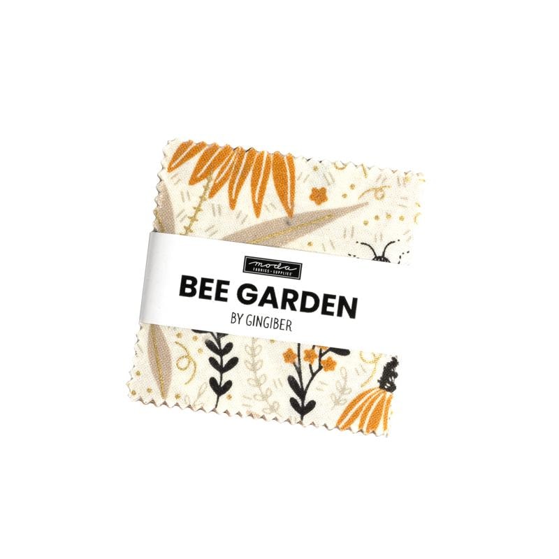 Bee Garden Mini Charm Pack | Gingiber | 42 - 2.5" Squares