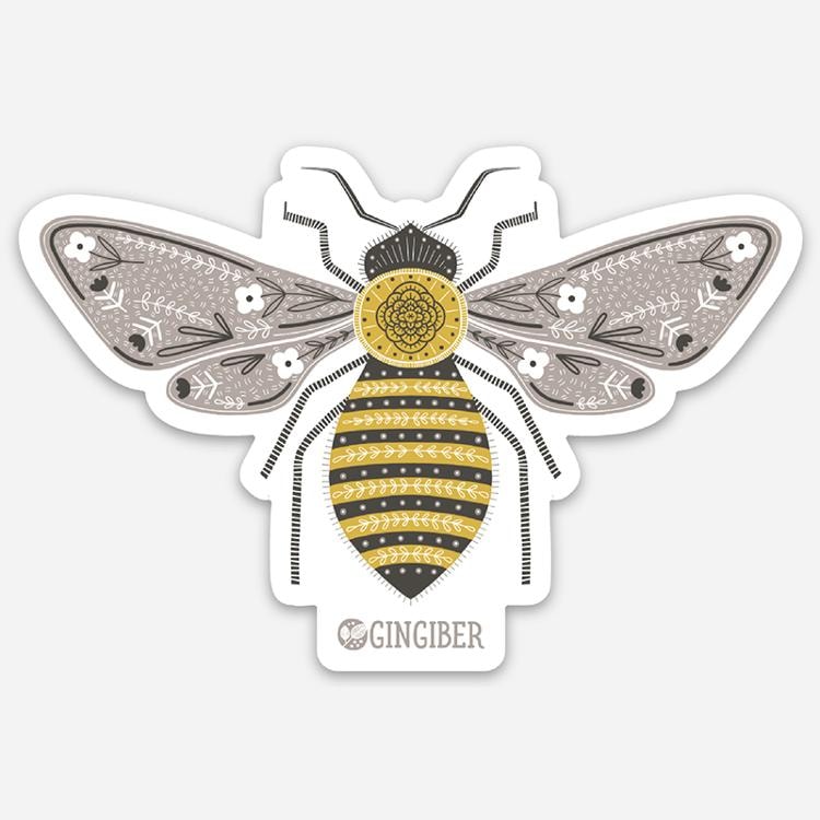 Bee Garden Sticker | Gingiber - Bumble Bee