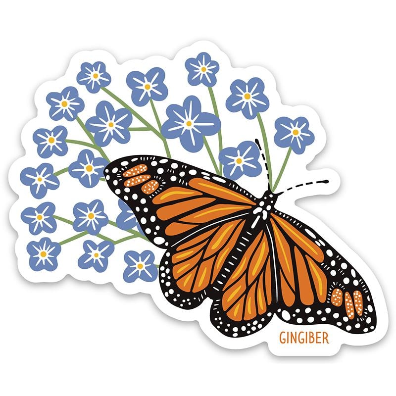 Bee Garden Sticker | Gingiber - Summer Butterfly