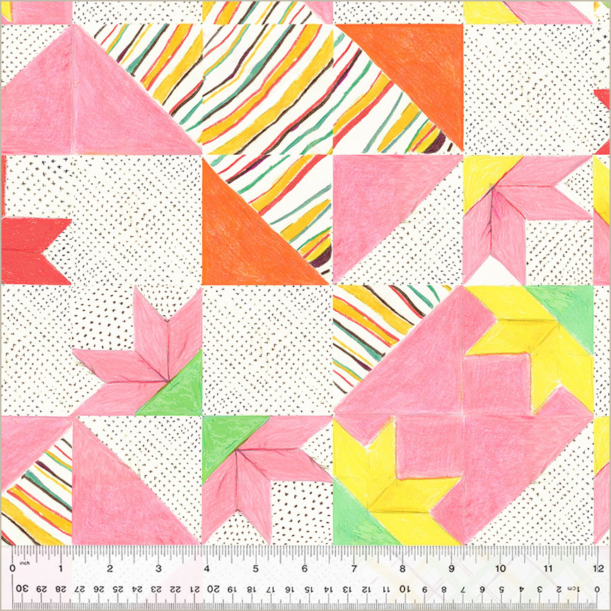 Bee's Quilt - White