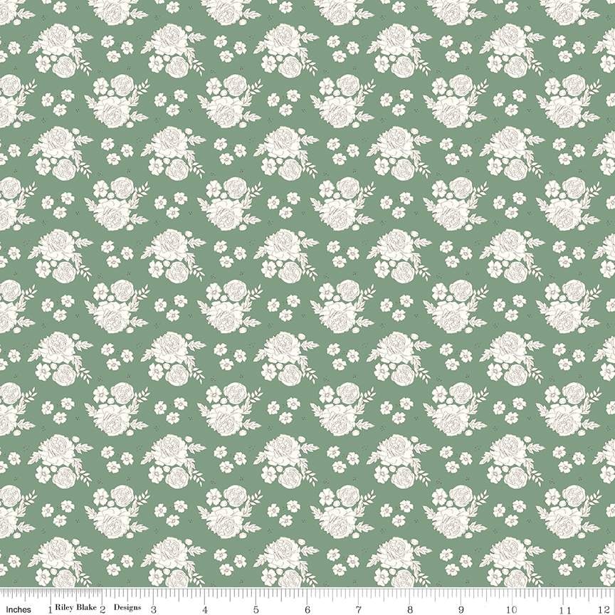BloomBerry Petite Flowers - Green