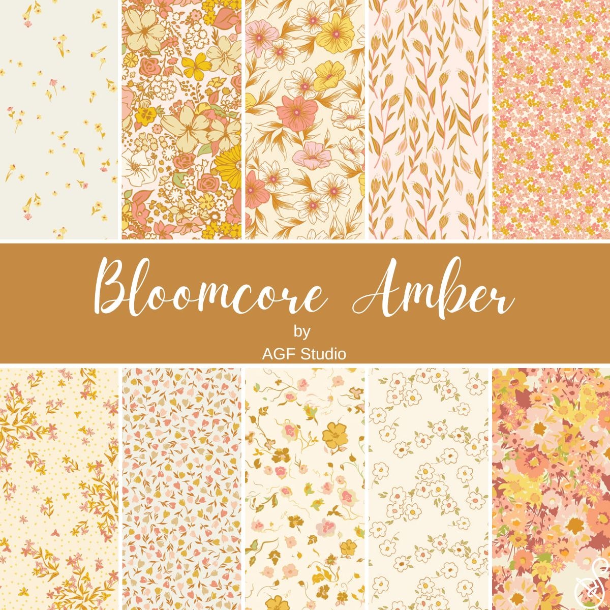 Bloomcore Fat Quarter Bundle | AGF Studio | 10 FQs