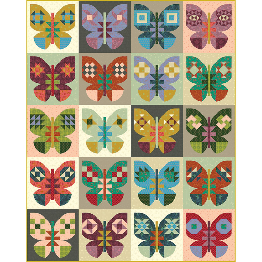 Butterfly Fields Quilt Kit | Field Cloth | Sew Kind of Wonderful