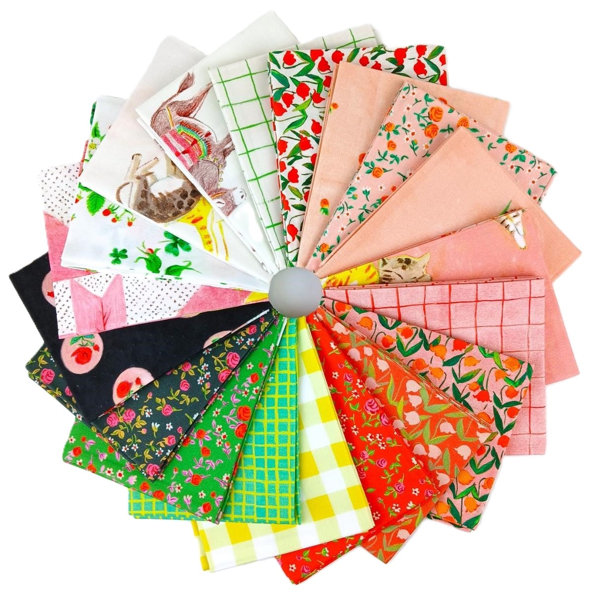 By Hand Fat Quarter Bundle | Heather Ross | 19 FQs