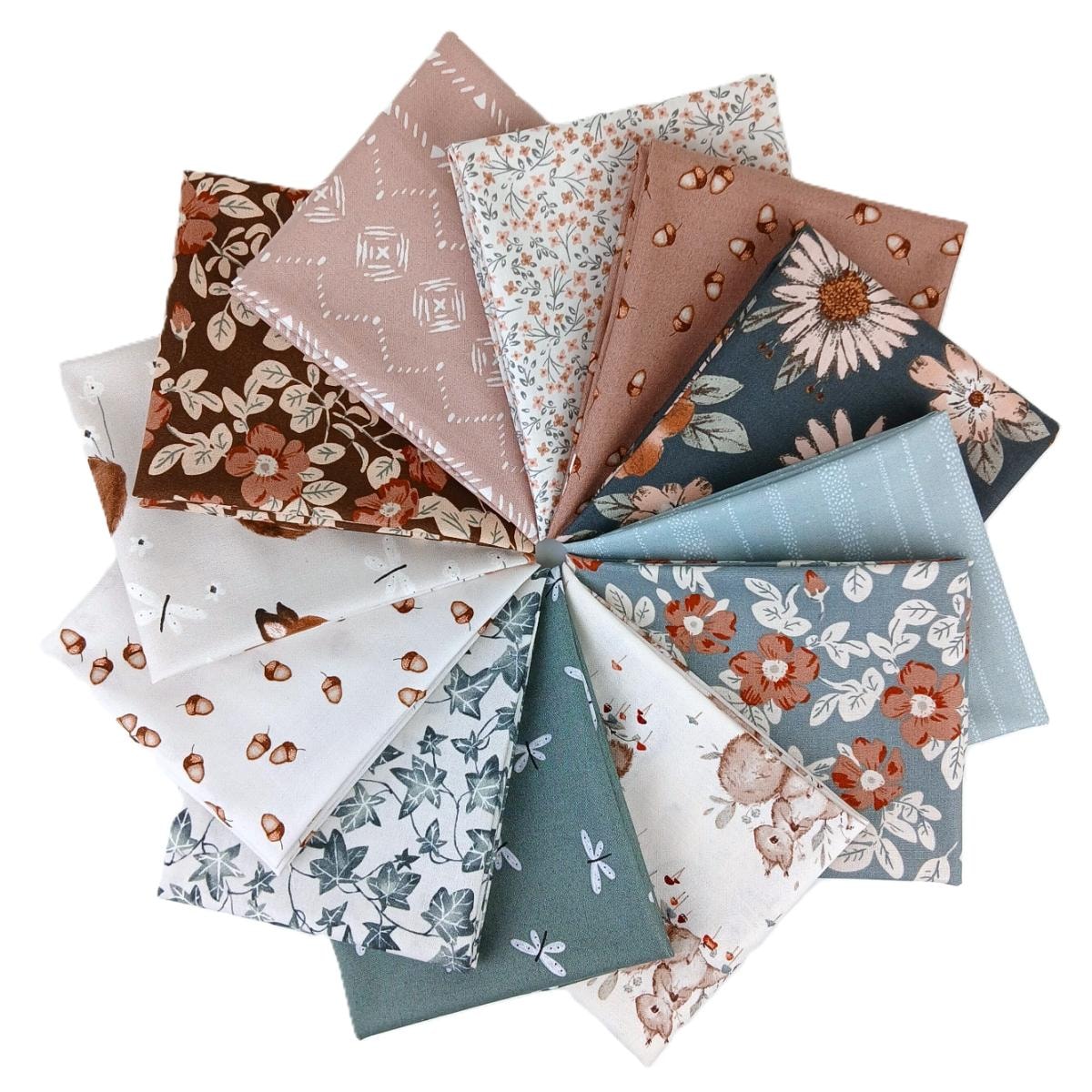 Charmwood Fat Quarter Bundle | Bernadett Urbanovics | 12 FQs