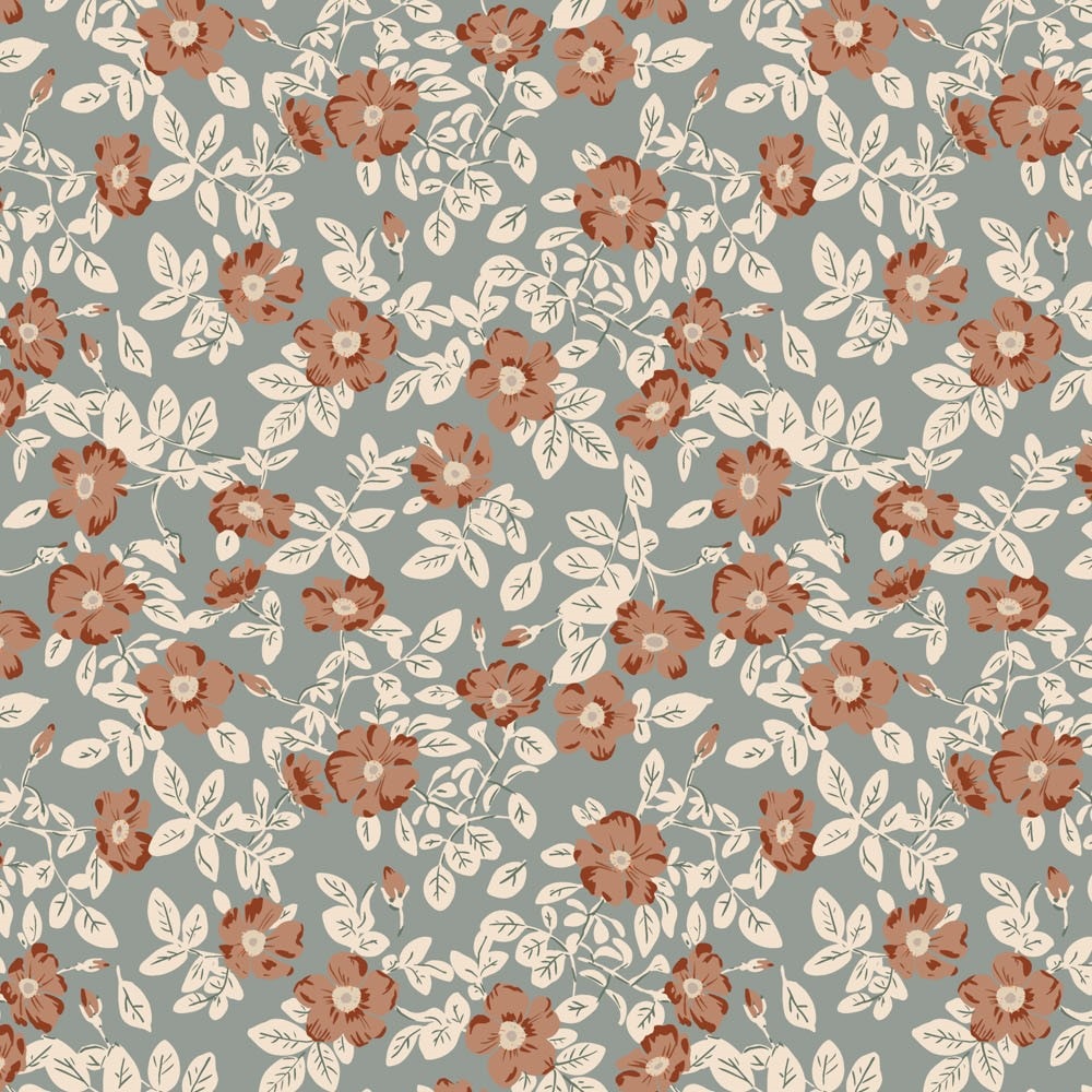 Charmwood Floral - Green