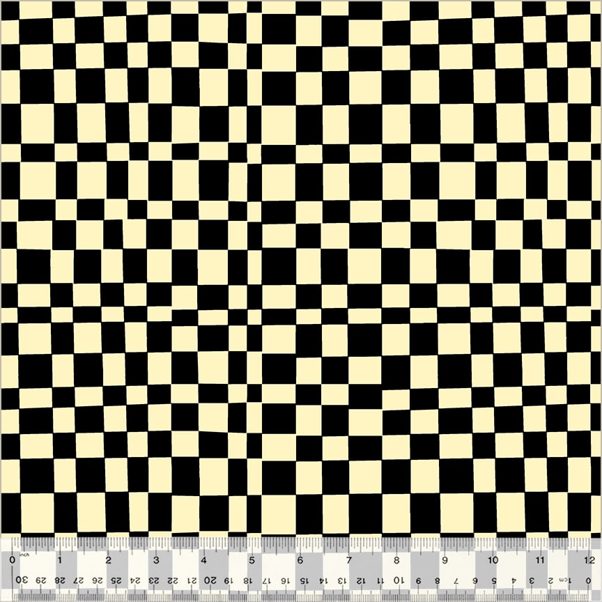 Checker - Ink/Vanilla Custard