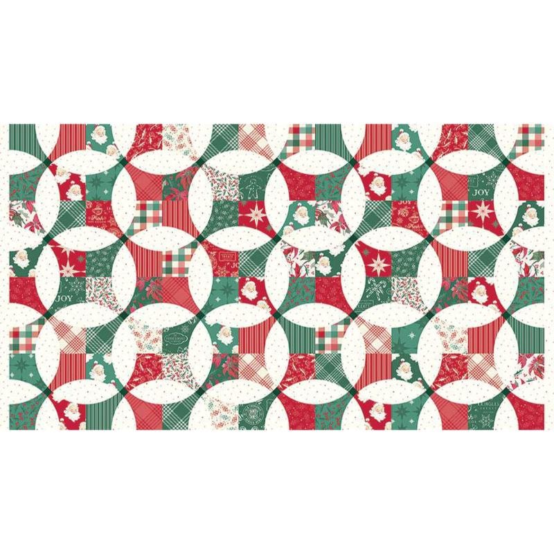 Christmas Petals Cheater Print