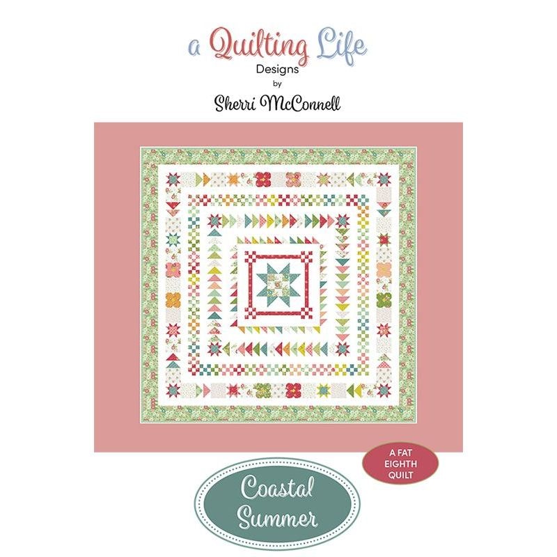 Coastal Summer Quilt Pattern | A Quilting Life