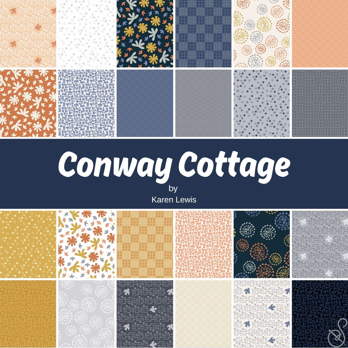 Conway Cottage Charm Pack | Alison Glass | 42 PCs