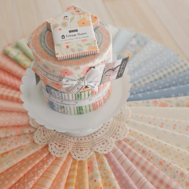 Cottage Charm Jelly Roll | Heather Briggs | 40 - 2.5" Strips