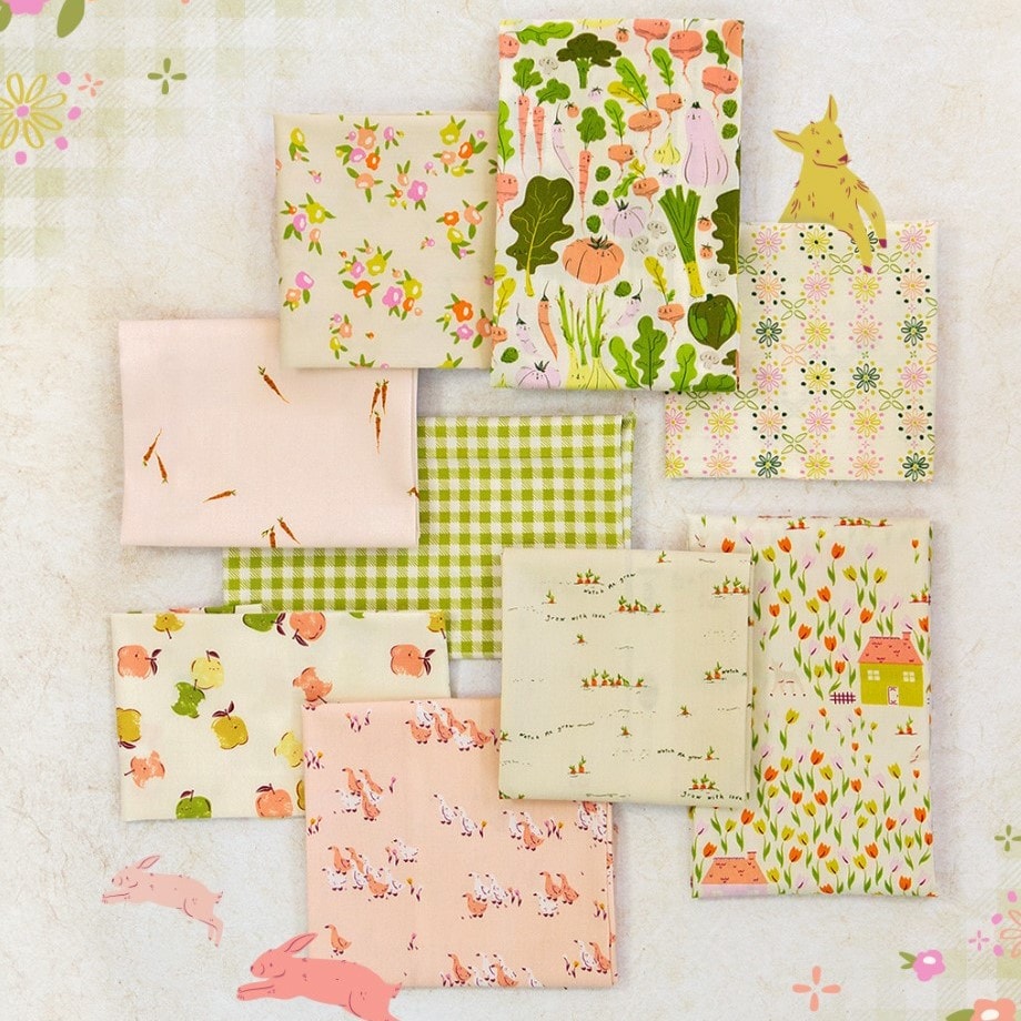 Cottage Grove Fat Quarter Bundle | AGF Studio | 12 FQs