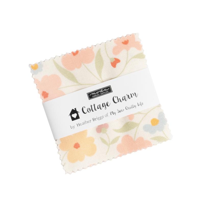 Cottage Charm Mini Charm Pack | Heather Briggs | 42 - 2.5" Squares