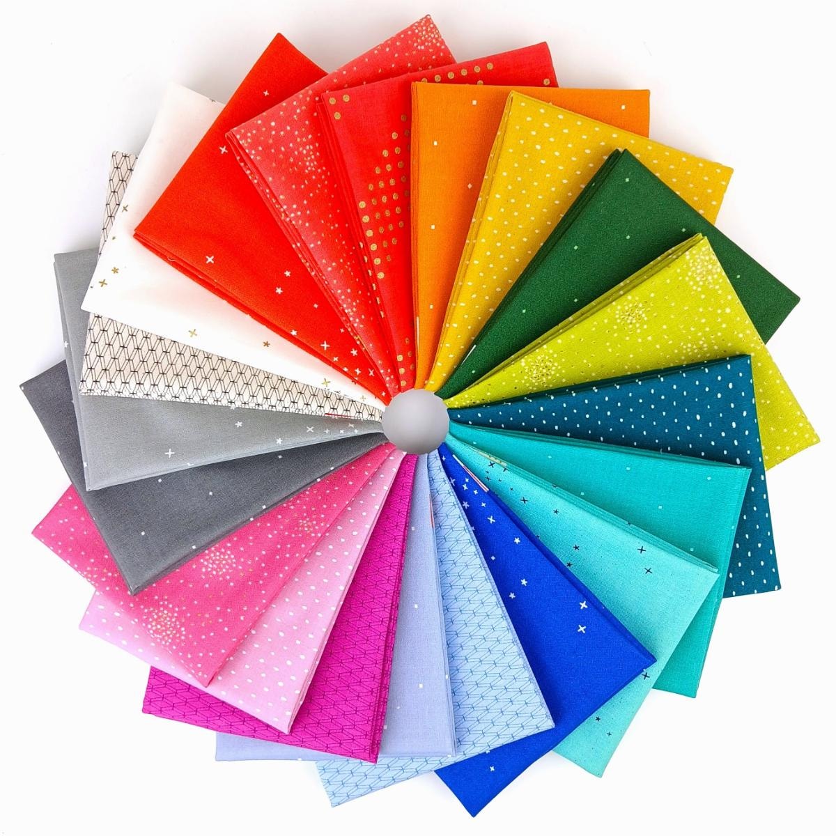 Cotton + Steel Basics Rainbow Fat Quarter Bundle | 20 FQs