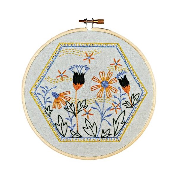 Cozyblue Handmade Embroidery Kit - Summer Breeze Cozyblue Handmade Embroidery Kit - Summer Breeze