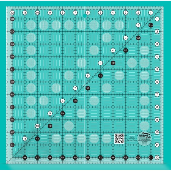 Creative Grids Quilt Ruler Square 10.5 in - Juki Junkies