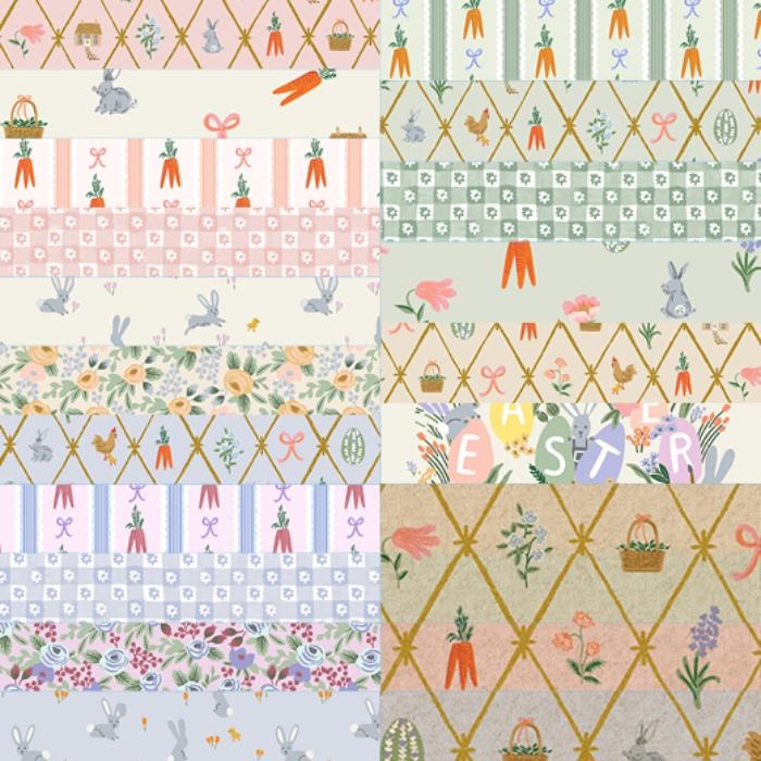 Easter Fat Quarter Bundle | Rifle Paper Co. | 17 FQs