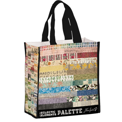 Eclectic Elements Palette Tote Bag | Tim Holtz