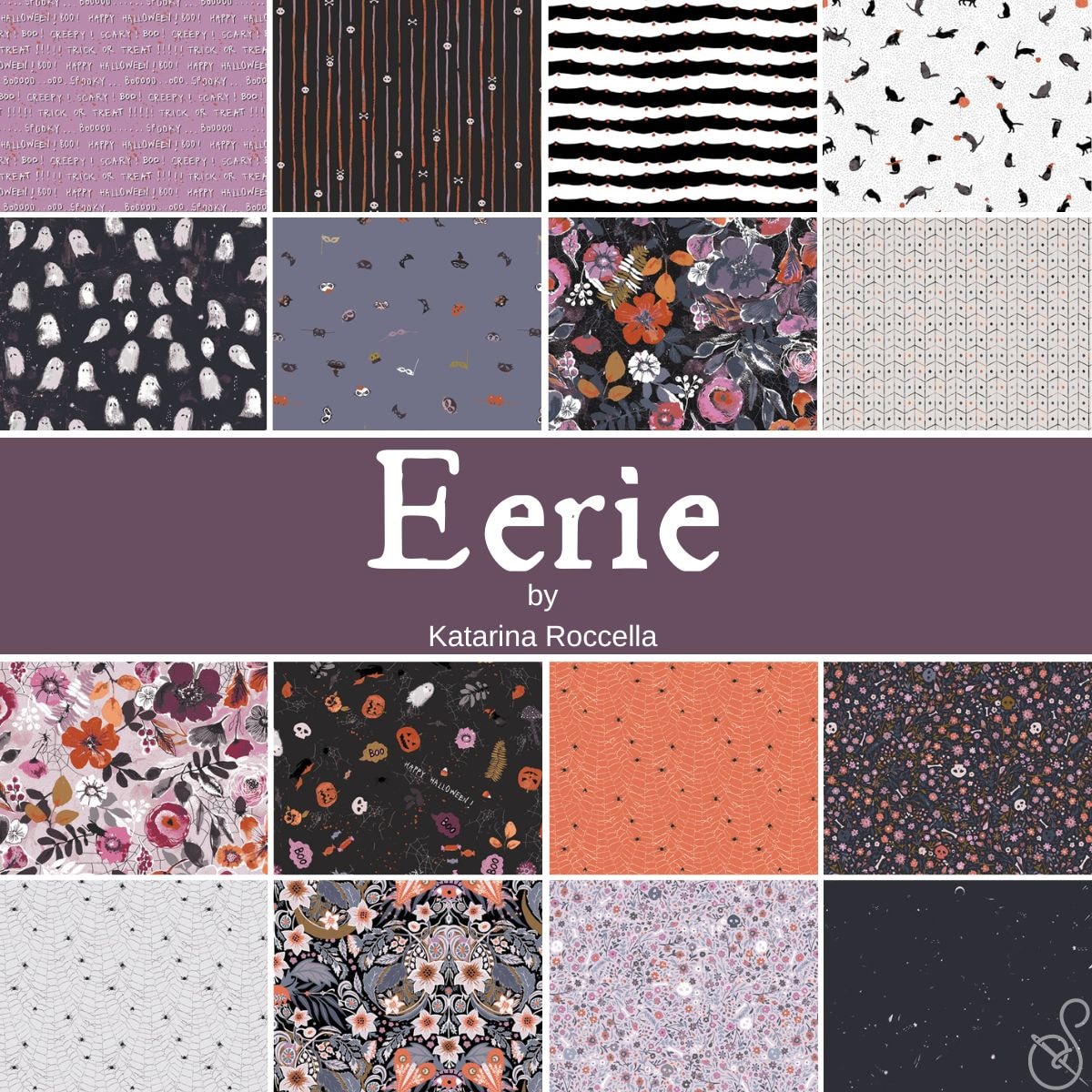 Eerie Fat Quarter Bundle | Katarina Roccella | 16 FQs