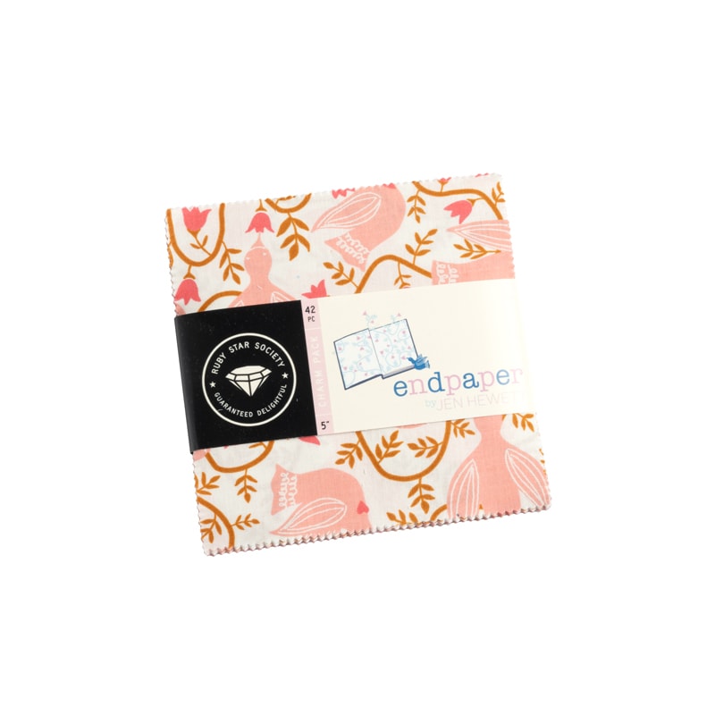 Endpaper Charm Pack | Jen Hewett | 42 PCs