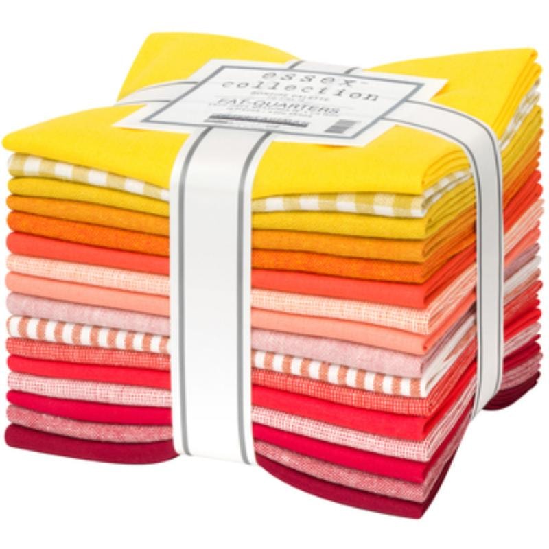 Essex Collection Fat Quarter Bundle - Bonfire Colorstory | 16 FQs