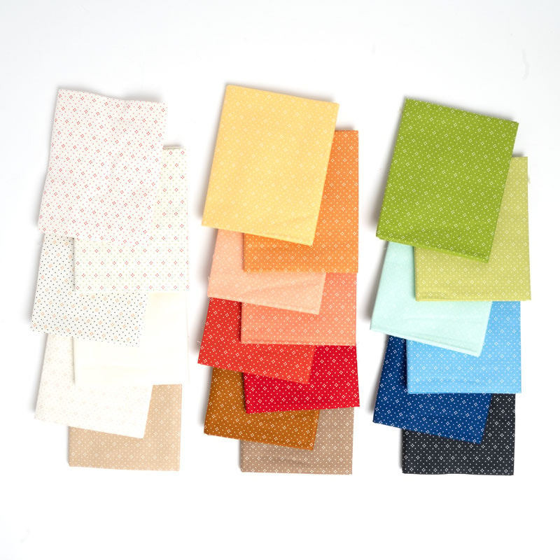 Eyelet Fat Quarter Bundle | Fig Tree & Co. | 17 FQs