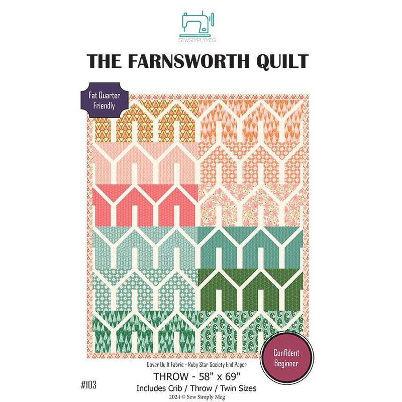 The Farnsworth Quilt Pattern | Sew Simply Meg