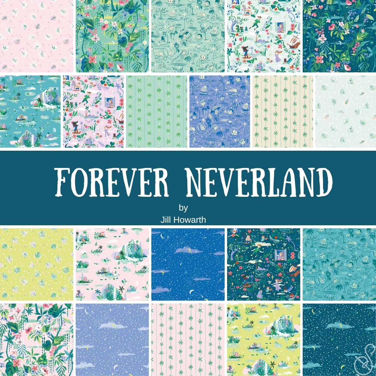 Forever Neverland 5" Stacker | Jill Howarth | 42 PCs