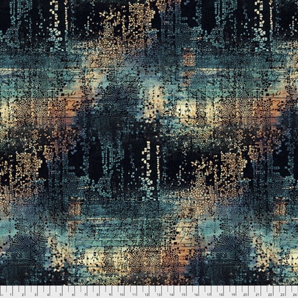 Fractured Mosaic - Indigo