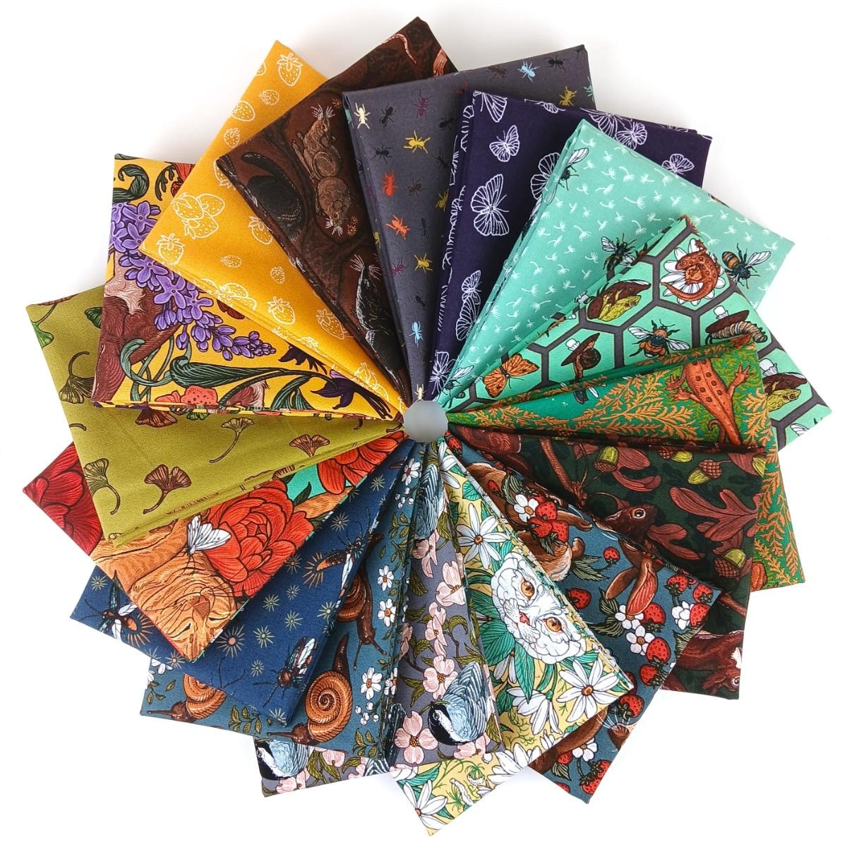 Garden Bed Fat Quarter Bundle | Rachel Hauer | 16 FQs