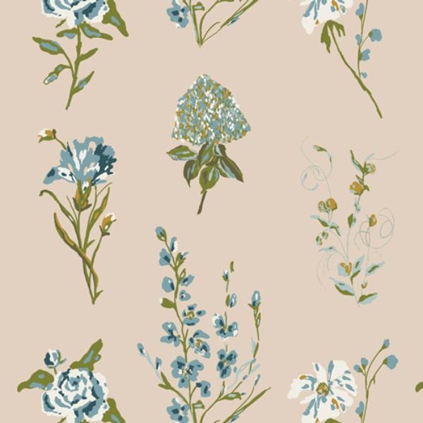 Garden Study - Fresh LINEN BLEND