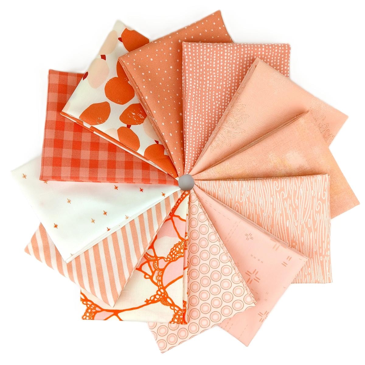 Color Play Juicy Georgia Peach Fat Quarter Bundle