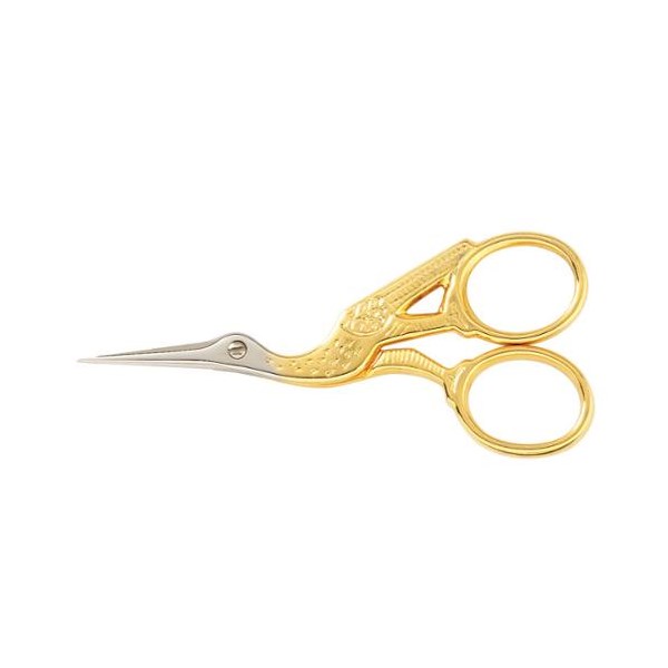 Gingher Gold Stork Embroidery Scissors