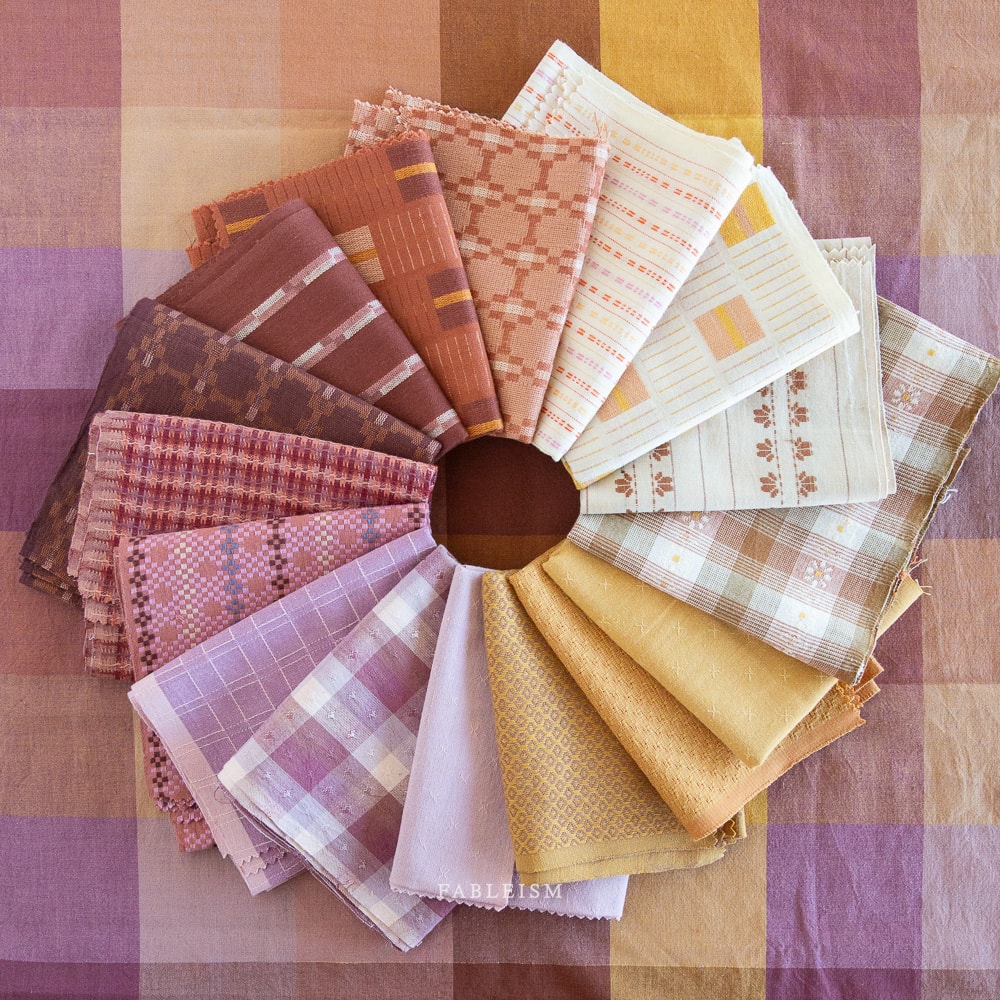 Golden Hour Fat Quarter Bundle | Fableism Supply Co. | 17 FQs